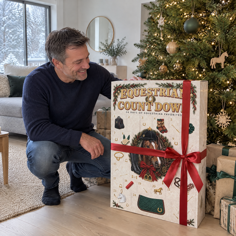 Equestrian Countdown wrapped under the tree